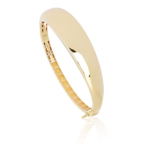 Rigid bracelet in 18kt shiny gold - BP141