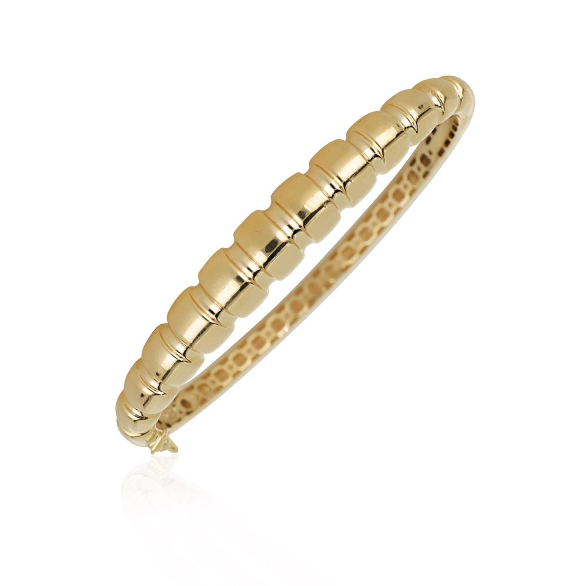 18kt shiny gold bracelet - BP149