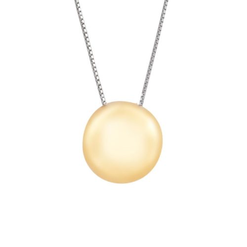 Boule necklace in 18kt polished yellow gold - CEA2546-LN