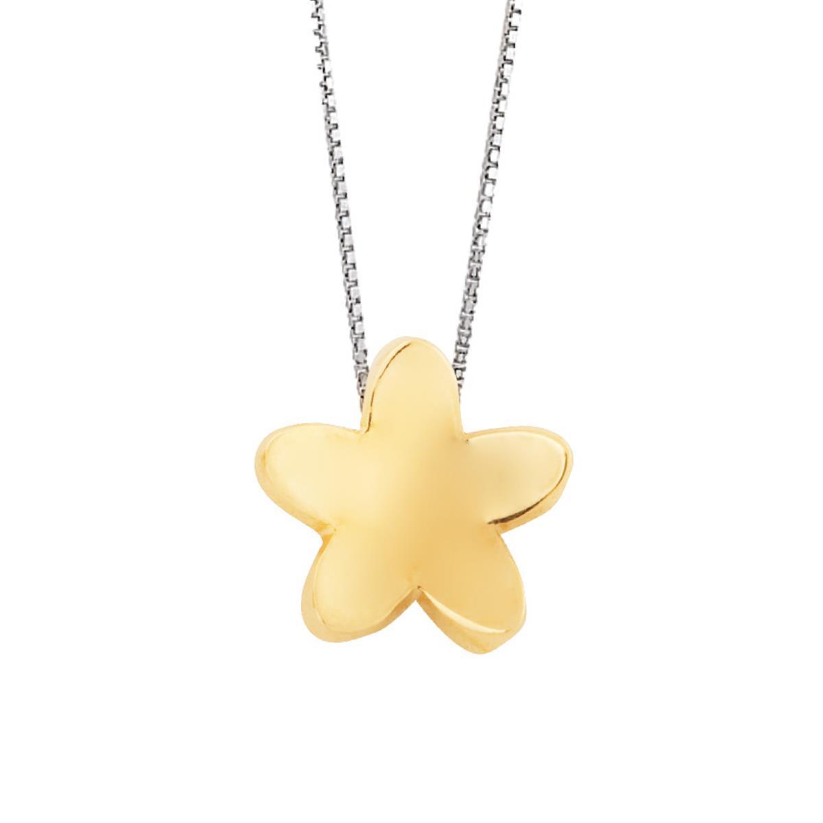 Fiore necklace in 18kt yellow gold - CEA2716-LN
