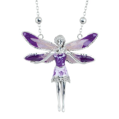 Fairy necklace in silver