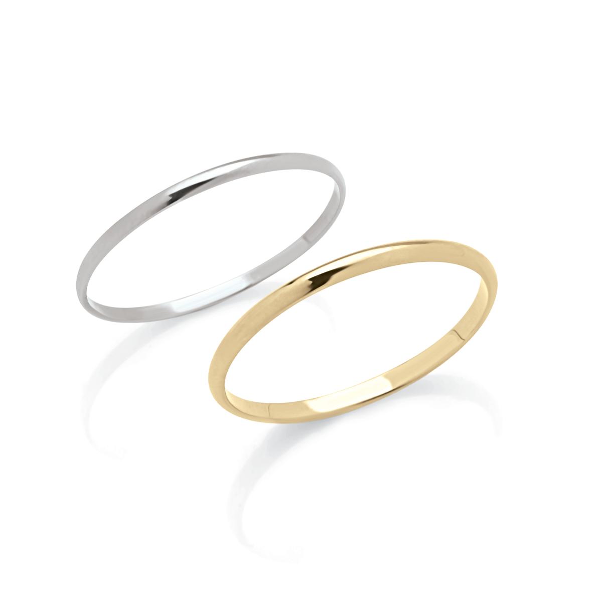 Wedding ring in 18kt gold - 573