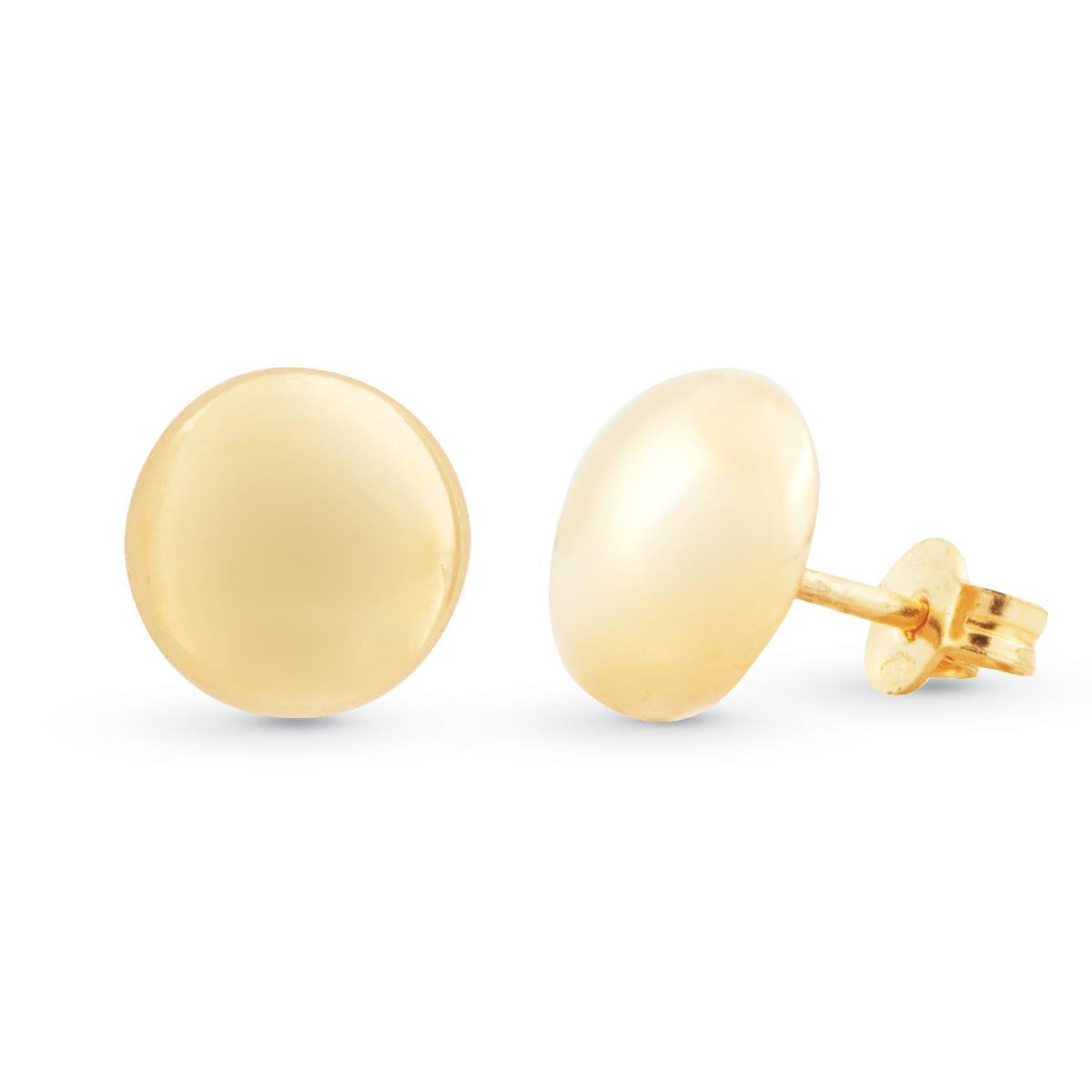 Boule earrings in 18kt polished yellow gold - OP0032-LG