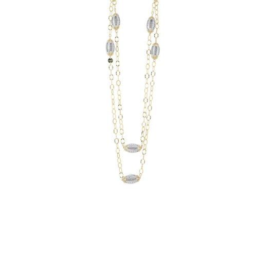 Chanel necklace in gold and rhodium-plated 925 silver - ZCL978-LN