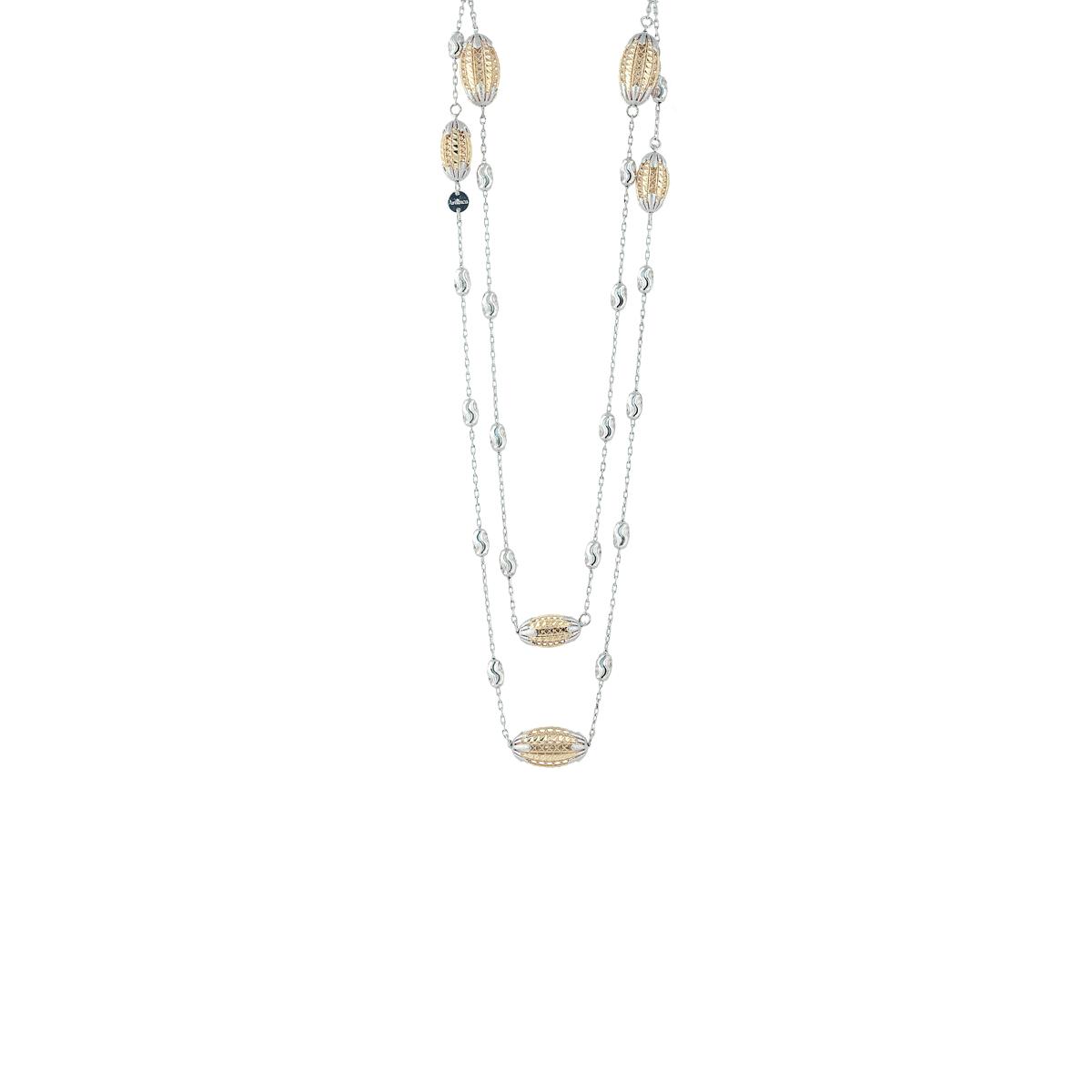 Chanel necklace in gold and rhodium-plated 925 silver - ZCL979-LN