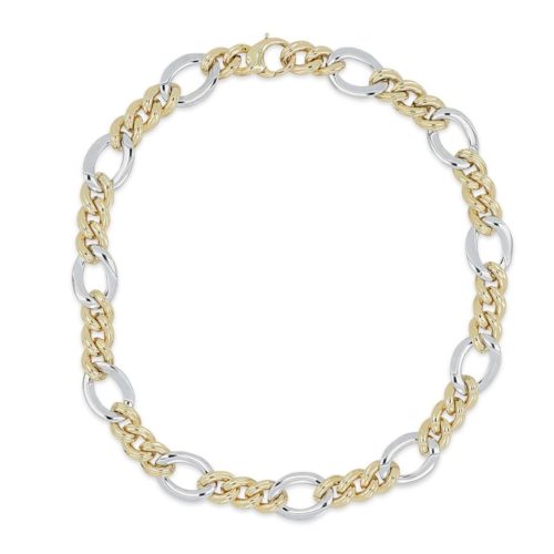 18kt yellow and white gold necklace - CV018/C-LI