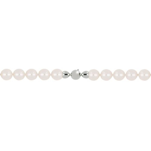 Akoya pearl string with 18 kt gold clasp - C028L